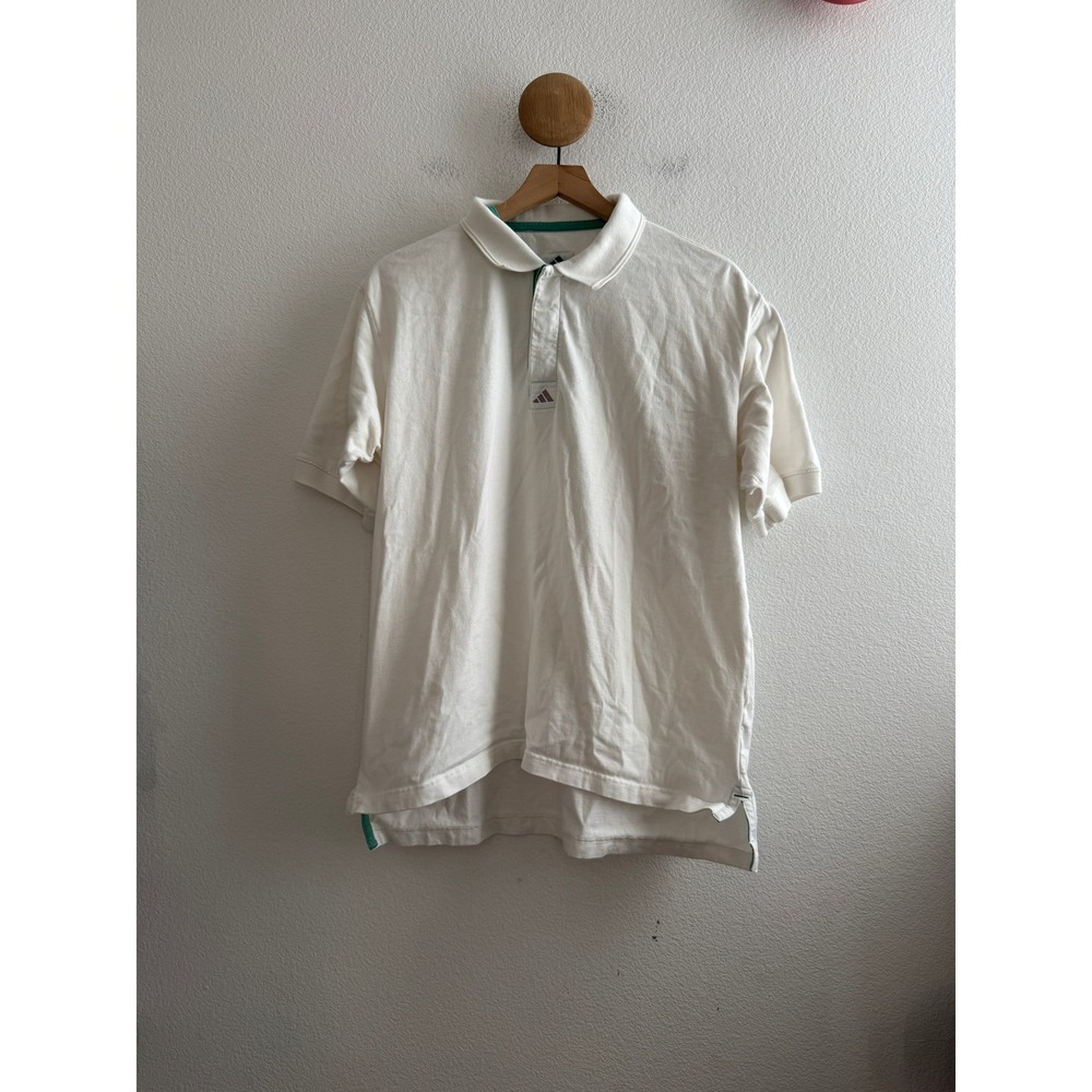Vintage Adidas Equipment EQT Polo Shirt Mens Large 90s Sportswear